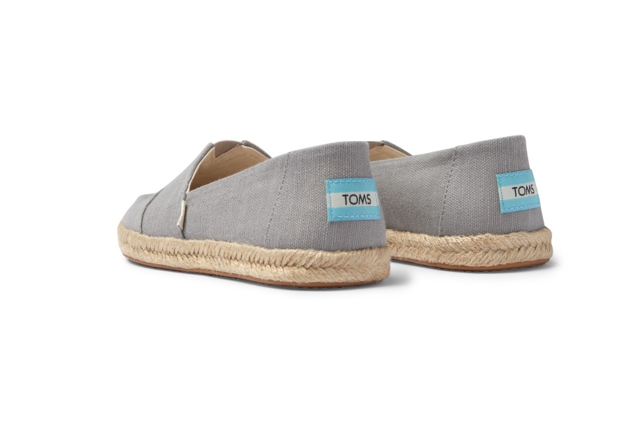 Toms Espadrille Alpargata Drizzle Grey