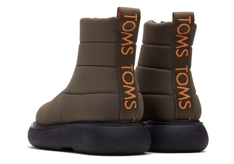 Toms Repreve  Mallow Puffer Puffer Olive