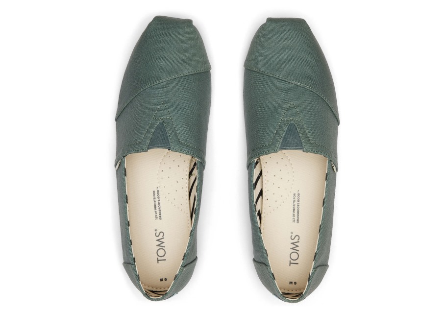 Toms Alpargata Heritage Canvas Bonsai Green