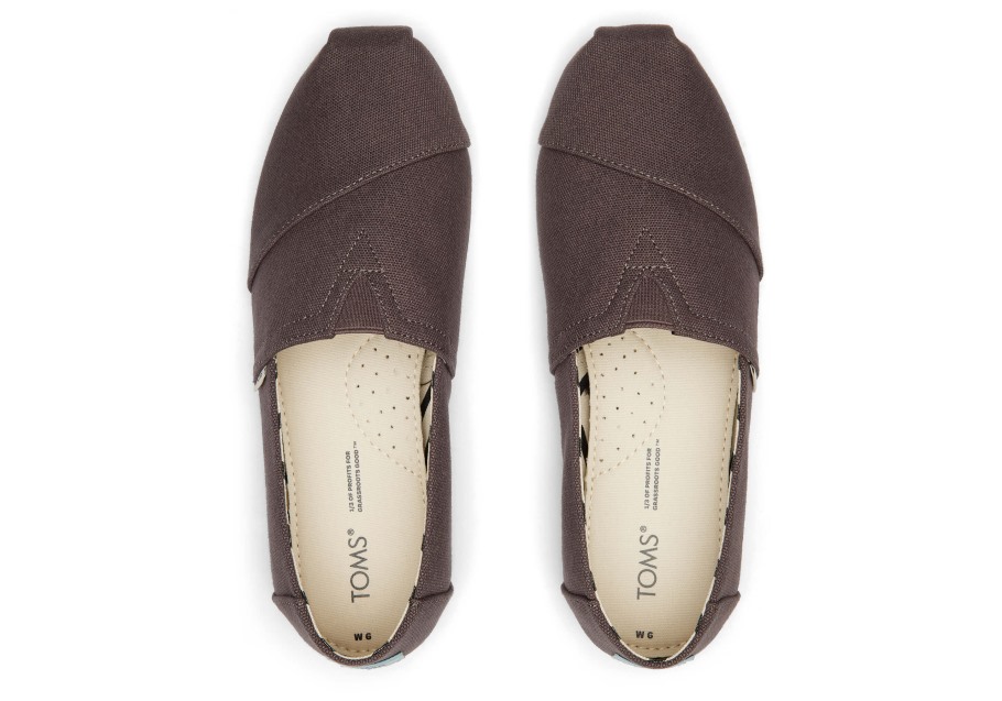Toms Alpargata Recycled Cotton Canvas Ash