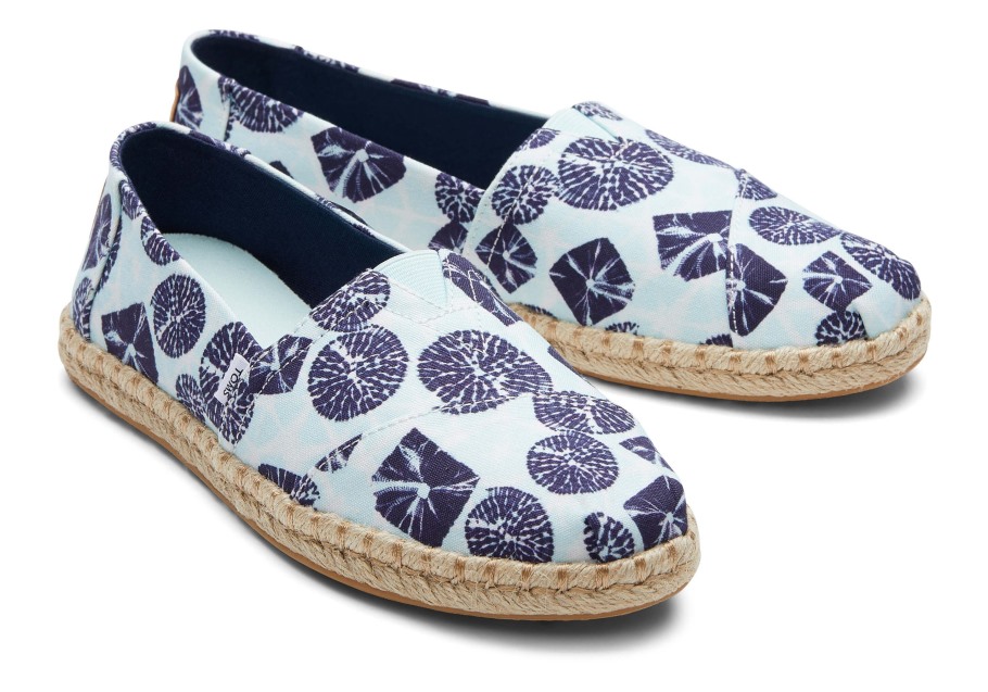 Toms Alpargata Rope Espadrille Soft Blue