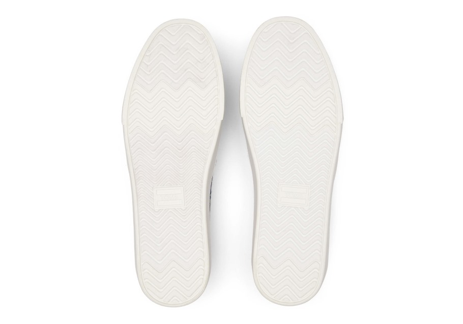 Toms Alpargata Cupsole Slip On Navy Floral