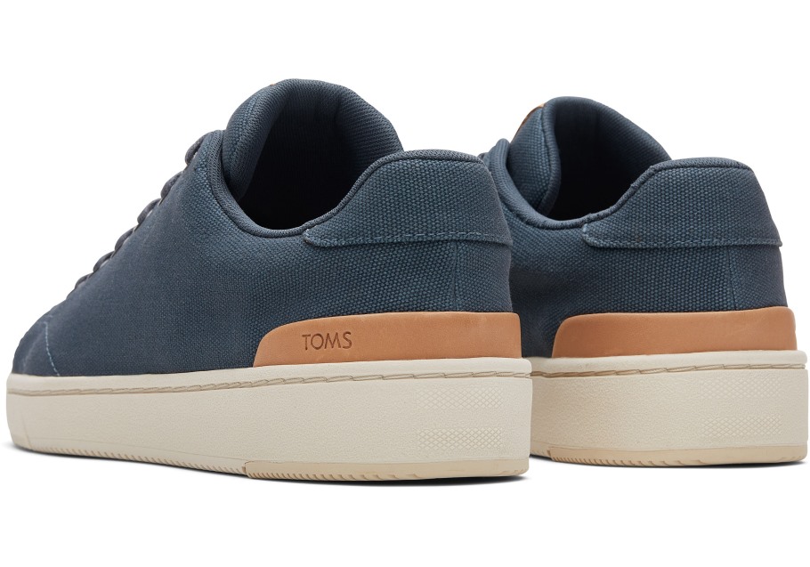 Toms Trvl Lite Trainers Dark Slate Canvas