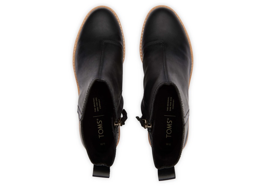 Toms Marina Bootie Black