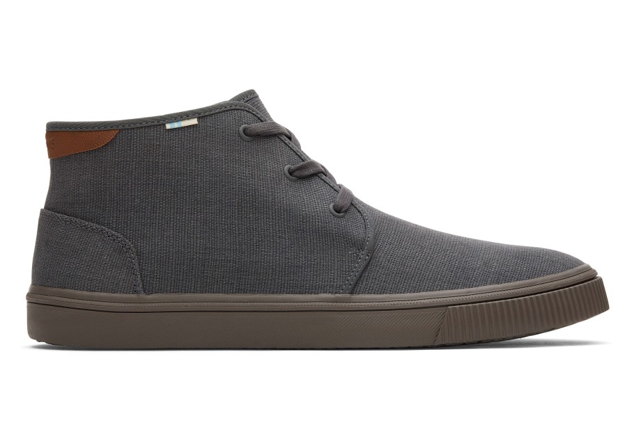 Toms Carlo Mid Sneaker Smoky Graphite