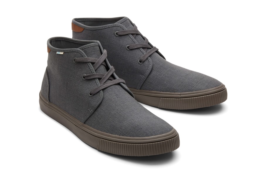 Toms Carlo Mid Sneaker Smoky Graphite