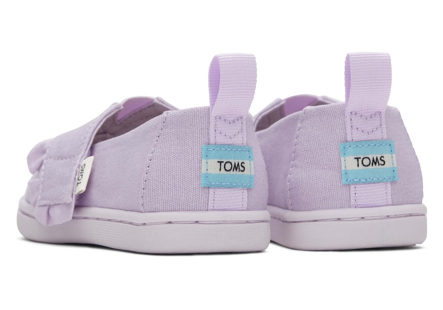 Toms Tiny Alpargata Ruffle Light Orchid