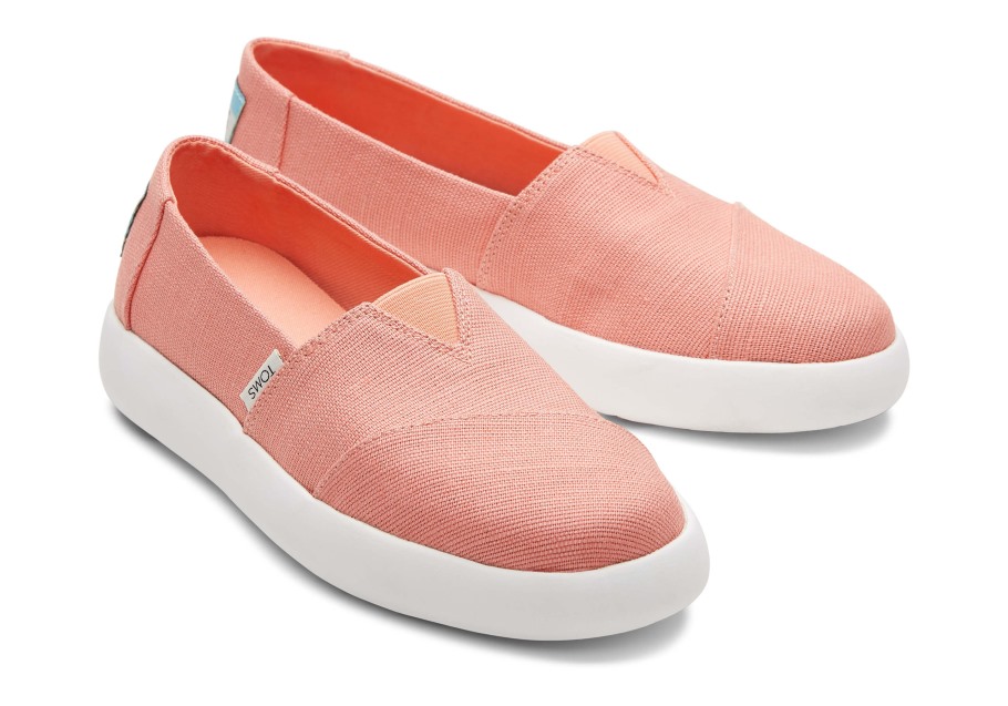 Toms Mallow Alpargata Peach Pink