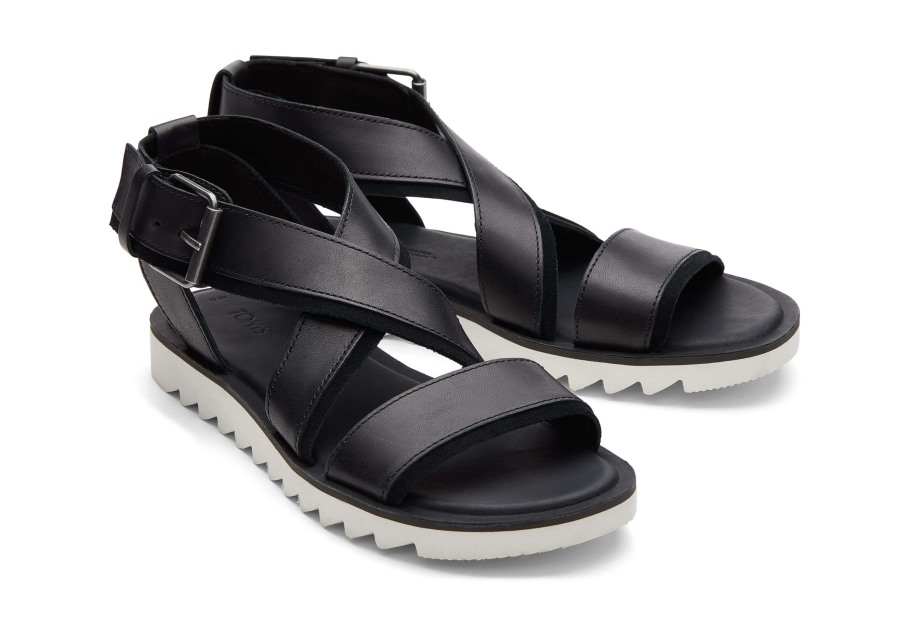 Toms Sidney Sandal Black