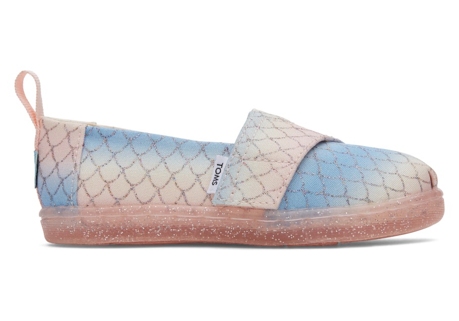 Toms Mermaid Alpargata Pink Multi