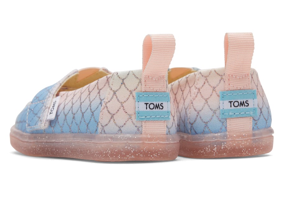 Toms Mermaid Alpargata Pink Multi