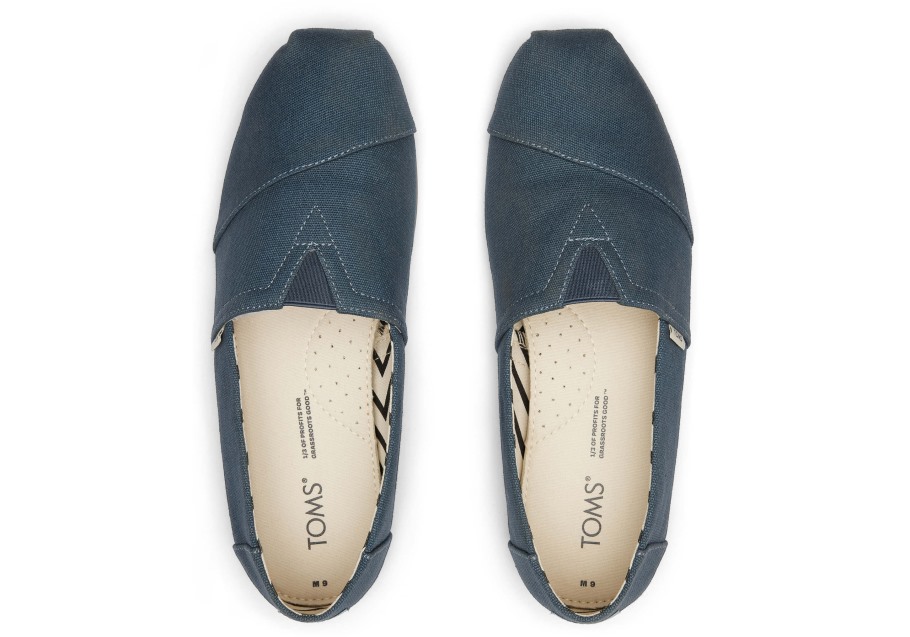 Toms Alpargata Heritage Canvas Dark Slate