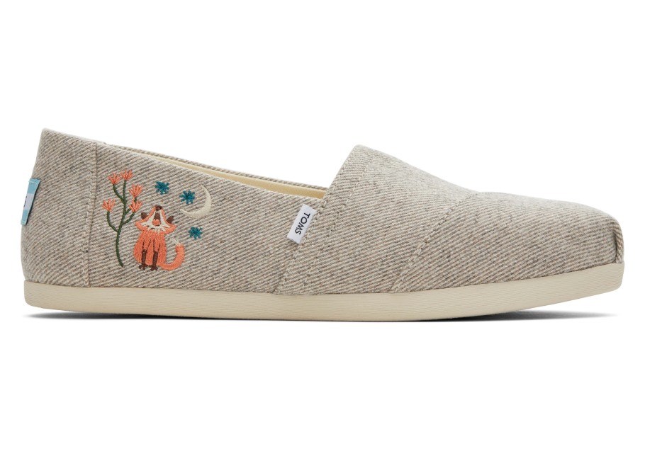 Toms Alpargata Fox Natural Twill