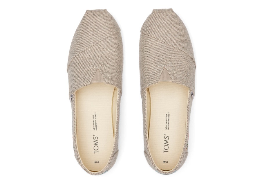 Toms Alpargata Fox Natural Twill