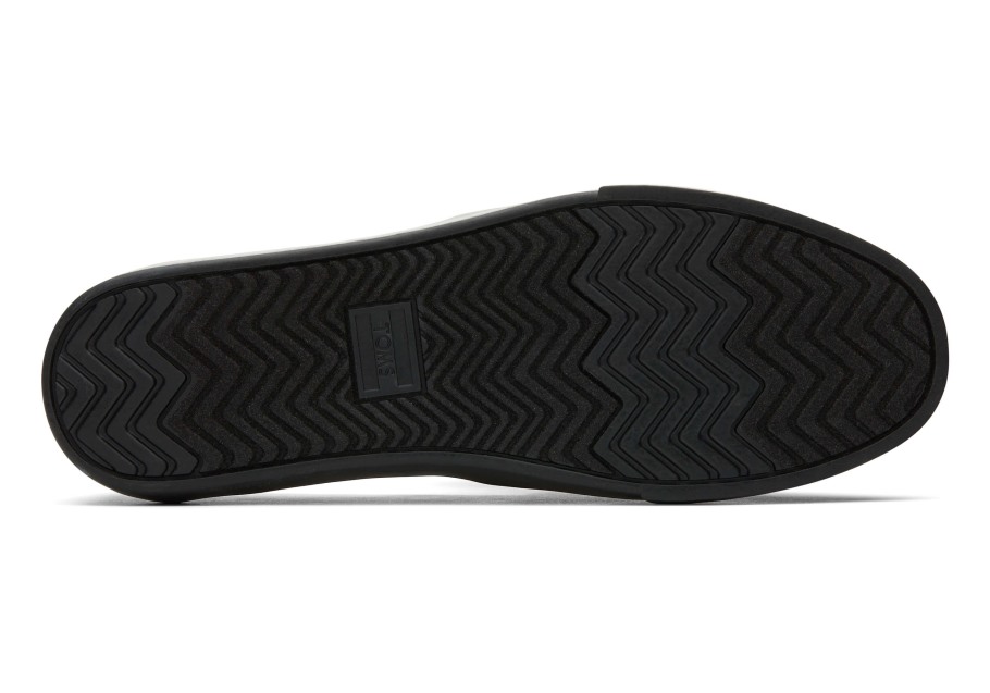 Toms Alpargata Cupsole Slip On Black Leopard