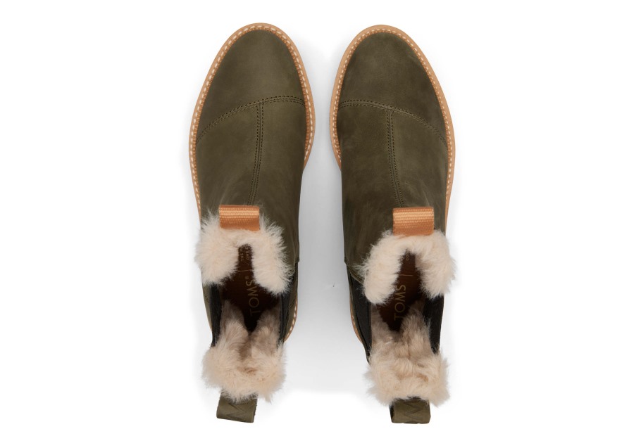 Toms Dakota Bootie Tarmac Olive